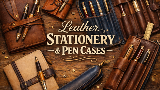 The Art of the Carry: Why Your Favorite Pen Deserves Handmade Leather