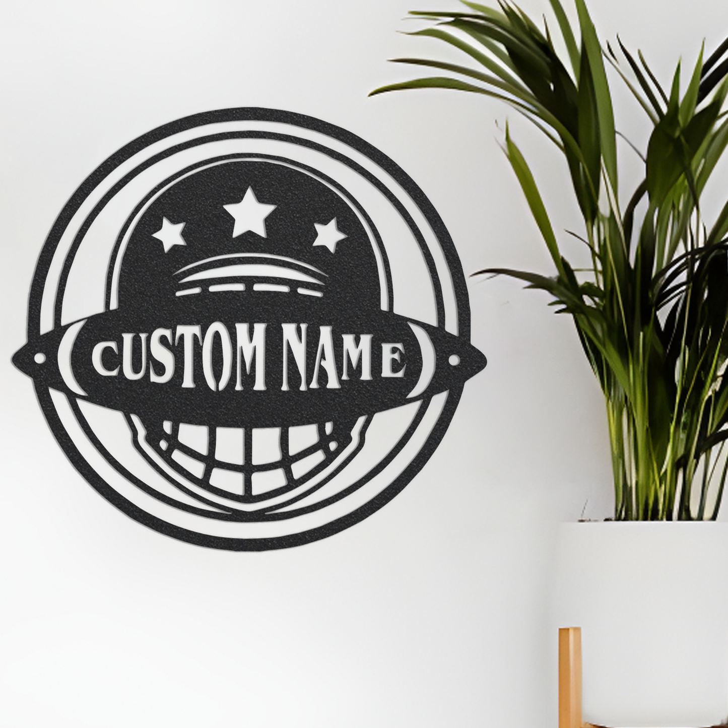 Handmadecustomfootball namemetal tag,kidsname tag,personalized football gift,World Cup souvenir,LED wall lamp,Sports Signs,LED light hanging