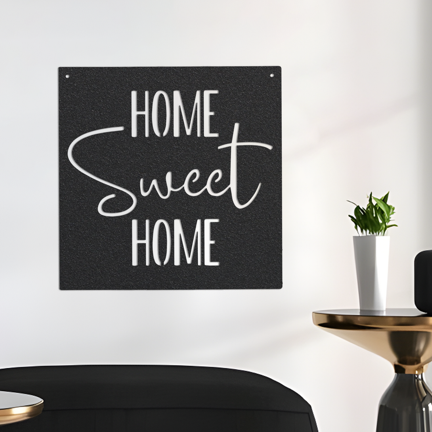 Home Sweet Home Metal Sign, Home Sweet Home Wall Decor, Home Sweet Home, Home Sign, Farmhouse Wall Decor, Housewarming Gift, Closing Gift
