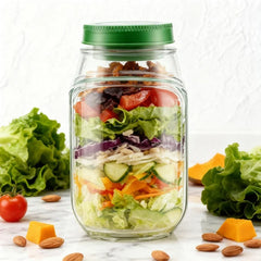 Portable Salad Container Jar