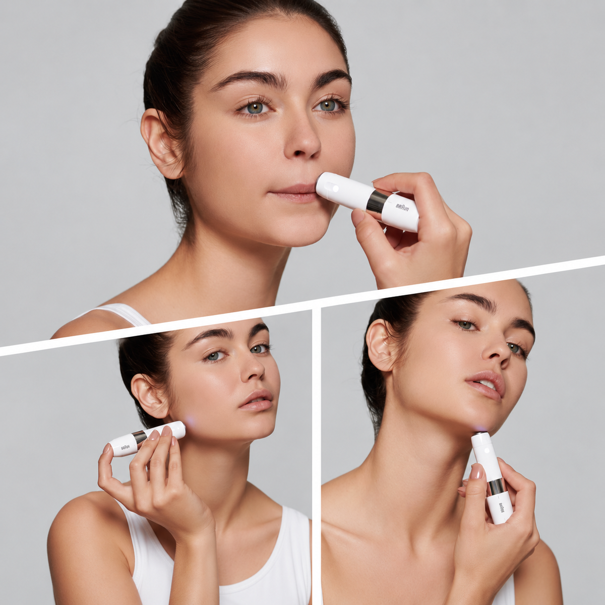 Braun Mini Hair Remover – جهاز إزالة شعر الوجه من براون | Compact FACE Series with Smart Light