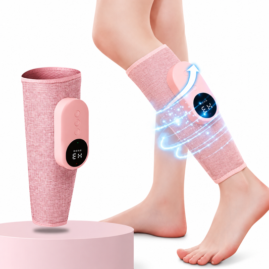 Air Compression Leg Massager – جهاز تدليك الساق بالضغط الهوائي | Portable Circulation & Muscle Relief Wrap