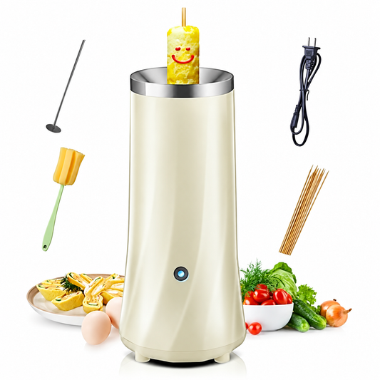 Egg Master Automatic Egg Roll Maker – جهاز صنع لفائف البيض التلقائي | Vertical Electric Egg Roll & Omelet Machine