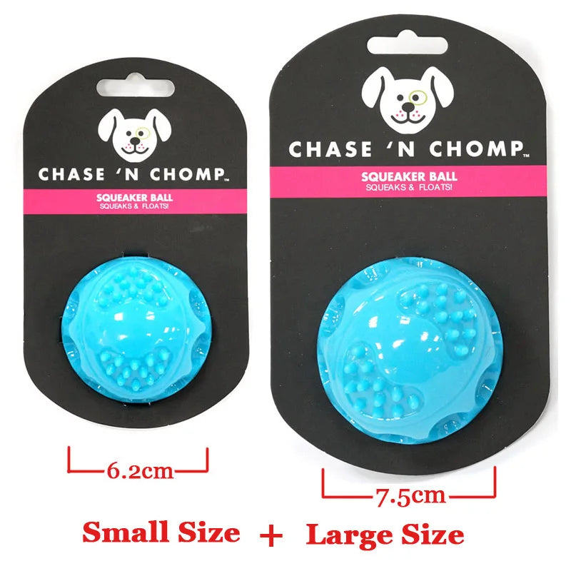 Dog Toys Squeaking Bouncing Ball