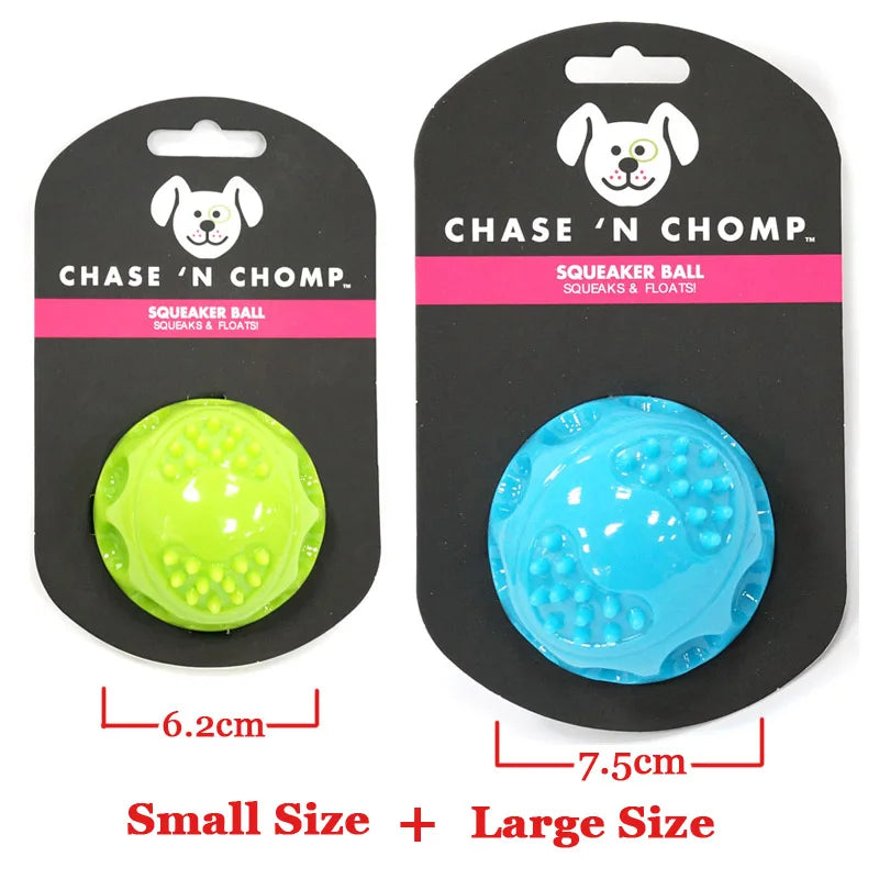 Dog Toys Squeaking Bouncing Ball