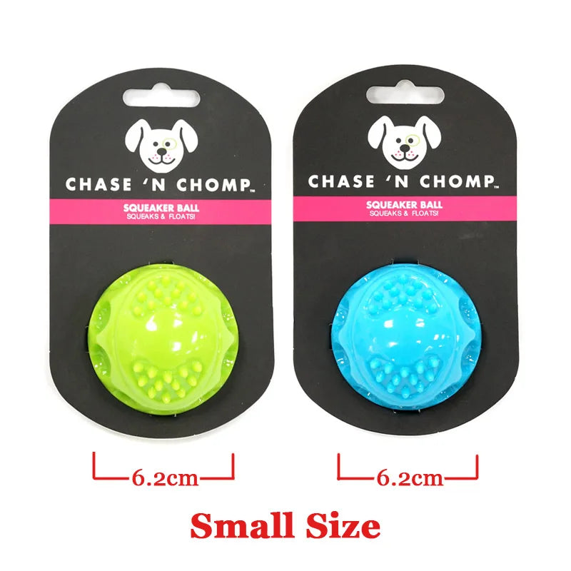 Dog Toys Squeaking Bouncing Ball