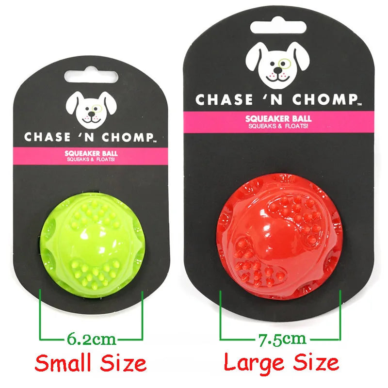 Dog Toys Squeaking Bouncing Ball