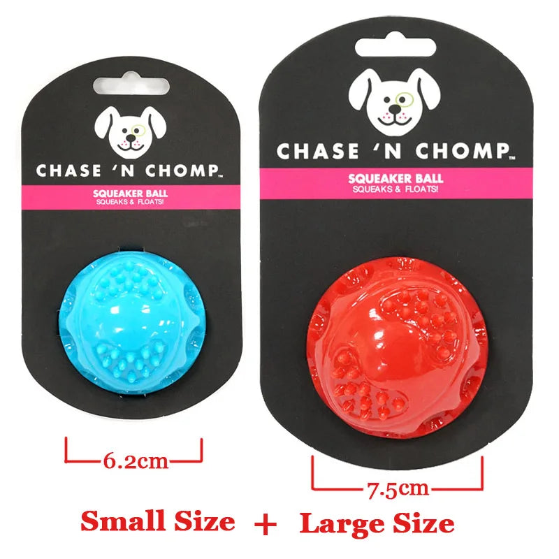 Dog Toys Squeaking Bouncing Ball