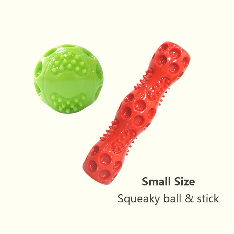 Dog Toys Squeaking Bouncing Ball