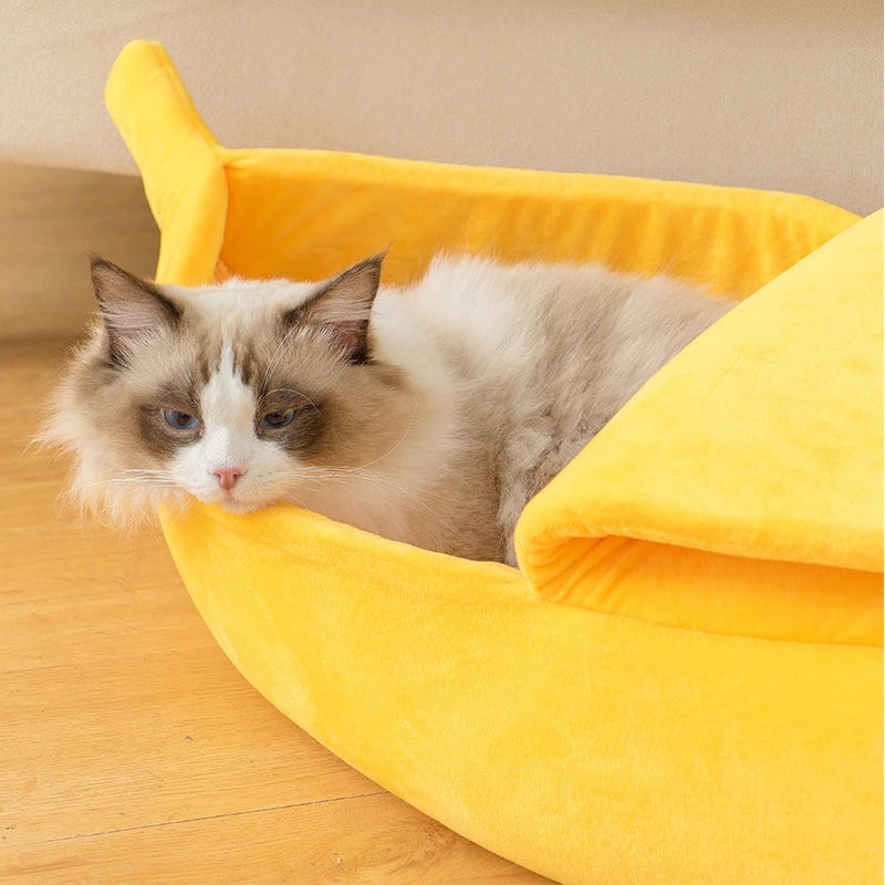 Banana Cat & Dog Bed