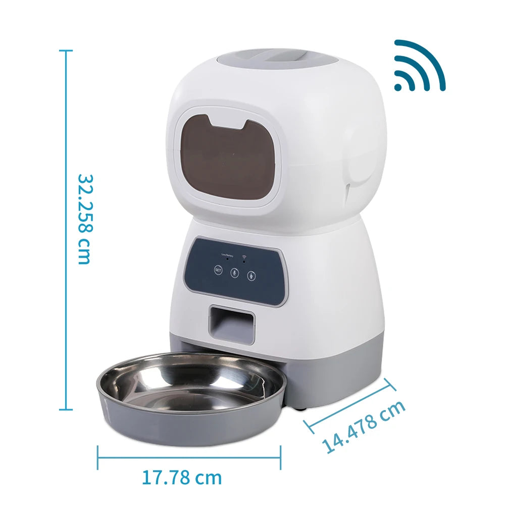 3.5L Automatic Pet Feeder For Cats