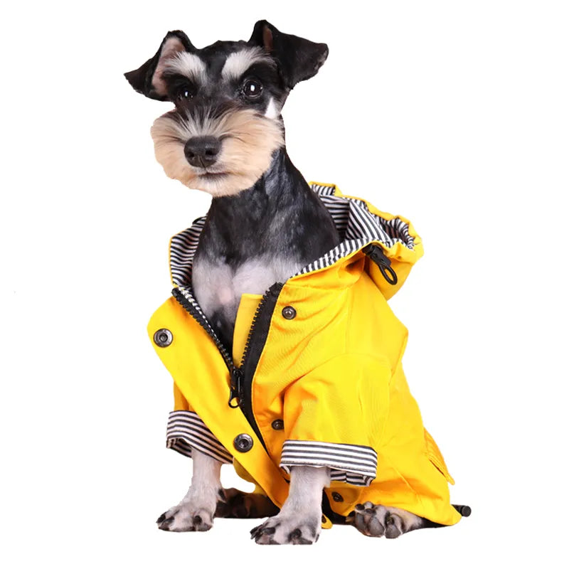 Large Dog Clothes Waterproof Dog Raincoat