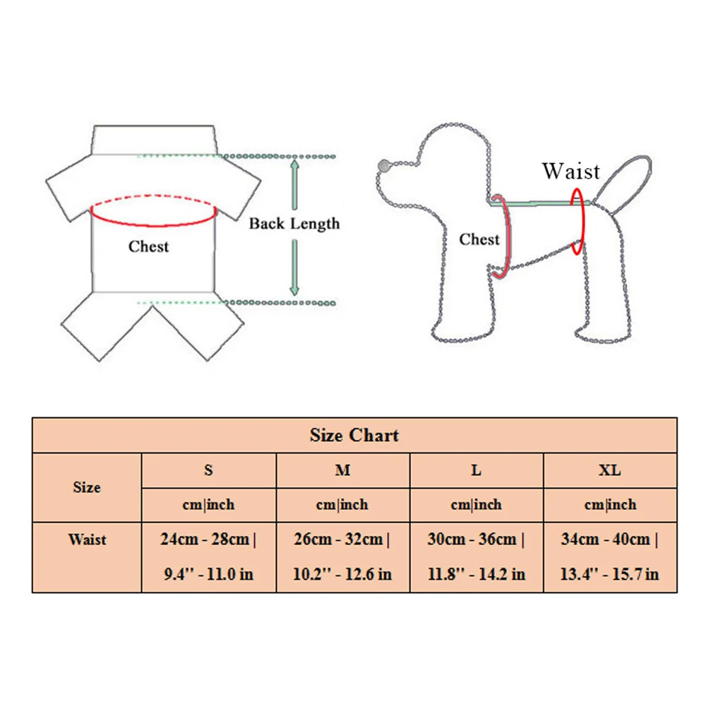 S-XL Dog Diapers