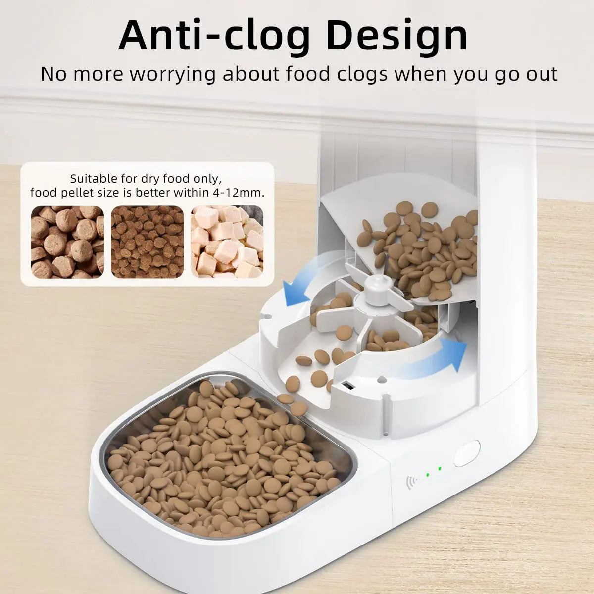 Remote Control Auto Feeder For Cat & Dog