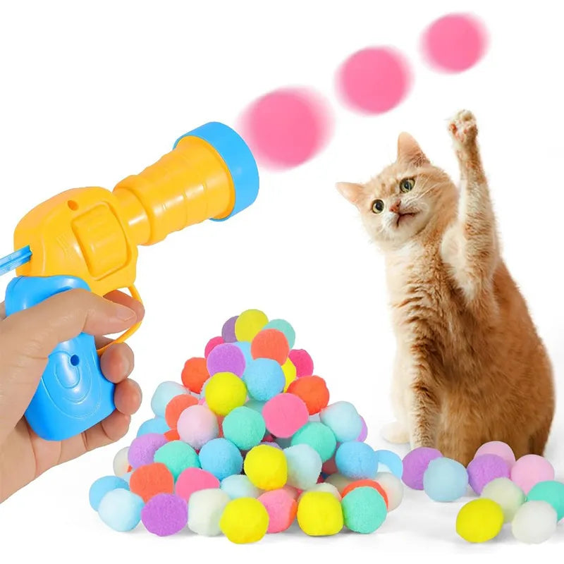 Interactive Launch Training Cat Toys