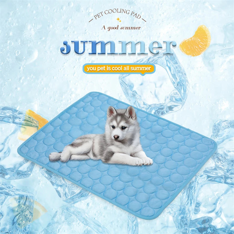 Dog Cooling Mat in Summer