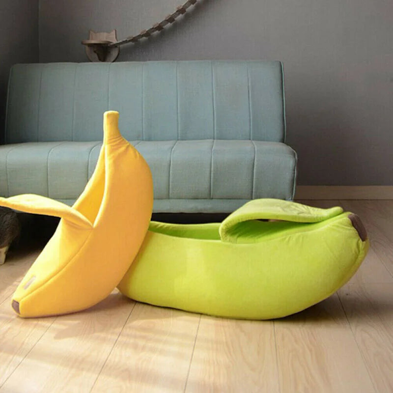 Banana Cat & Dog Bed