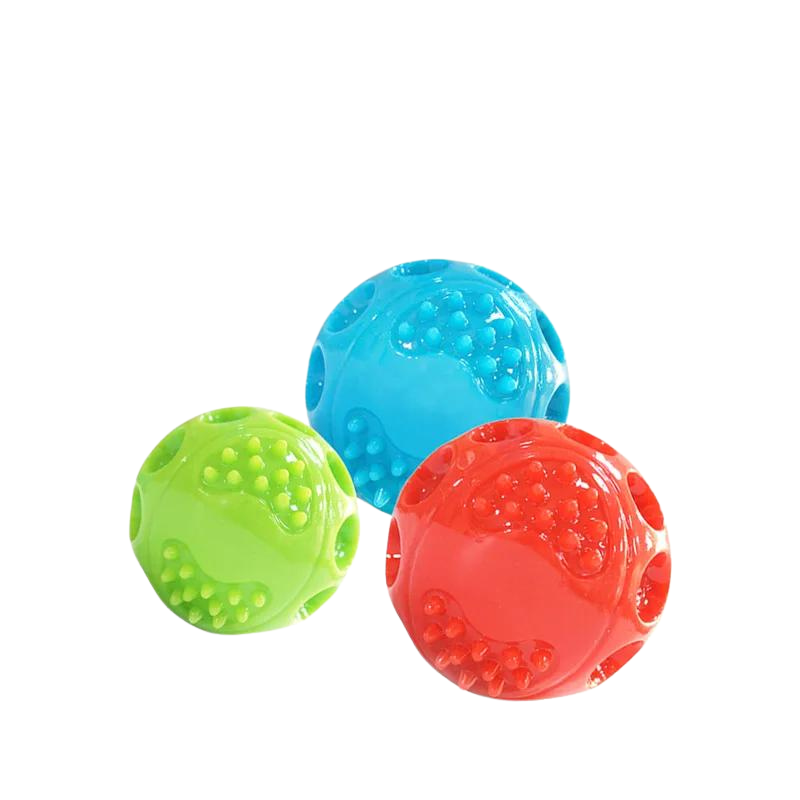 Dog Toys Squeaking Bouncing Ball