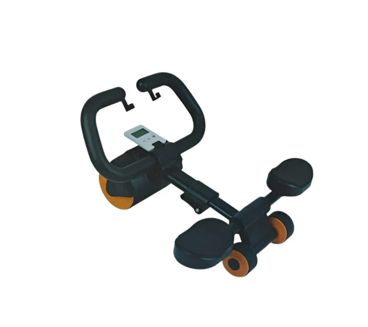 Abdomen Wheel with Mobile Holder – عجلة تمارين البطن مع حامل جوال | 3-Wheel Auto Rebound Ab Roller