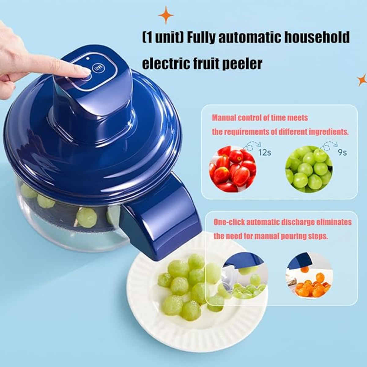 Fruit and Vegetable Peeler – مقشرة فواكه وخضروات متعددة الاستخدام | Multi-Function Kitchen Tool