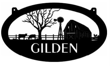 Metal HORSE Sign, metal cow pasture sign, horse Barn Windmill Horses fence