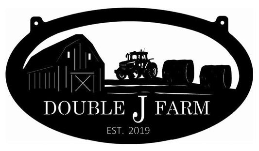 Hay Farm SIgn, hay bale sign, hay bale sign