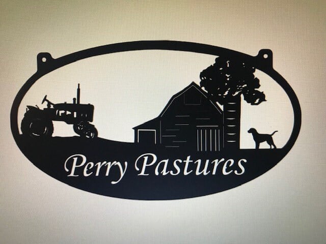 Metal FARM Sign ,barn,tractor silo sign, 4ft wide