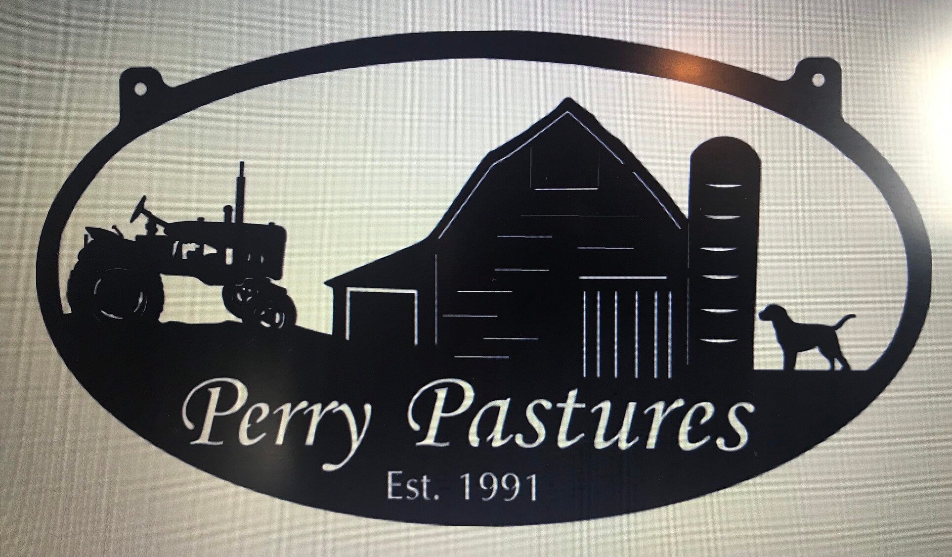 Metal FARM Sign ,barn,tractor silo sign, 4ft wide