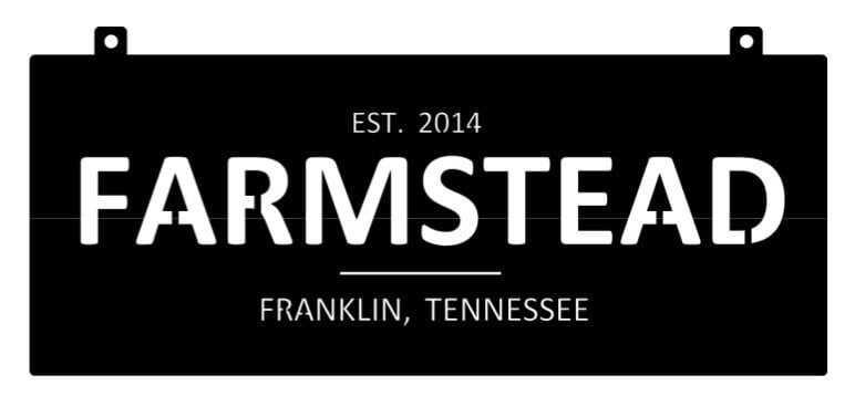 Metal Custom Address Sign