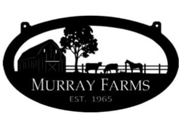 Metal Farm Sign Barn Cow Horse fence, horse pasture sign