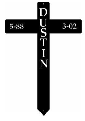 Metal in memory cross