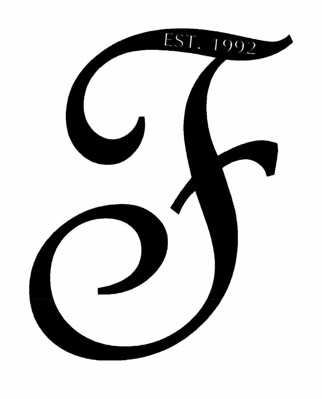 Metal Monogram With Est Date