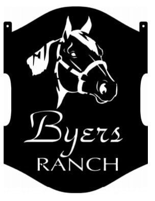 Horse Sign,Metal horse head sign , metal horse sign,2ft horse sign, horse address sign