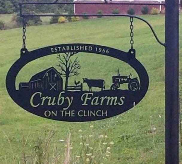 Metal FARM Sign ,barn , cow , tractor sign customized with your name