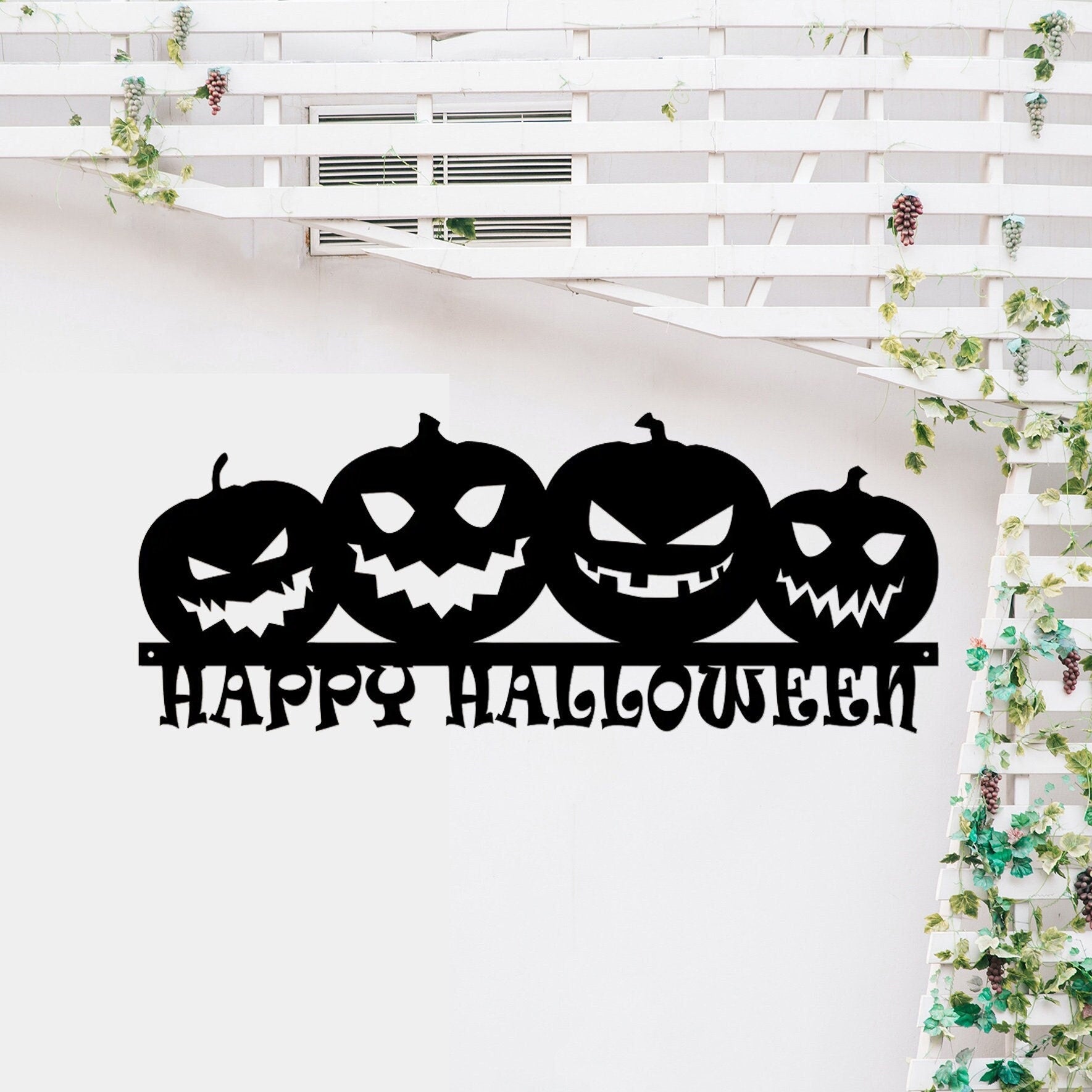 Metal Halloween Sign,Halloween Party Decorations Welcome Sign,Metal Wall Art,Outdoor & Indoor,Home Decor Or Gift,Personalized Custom gift