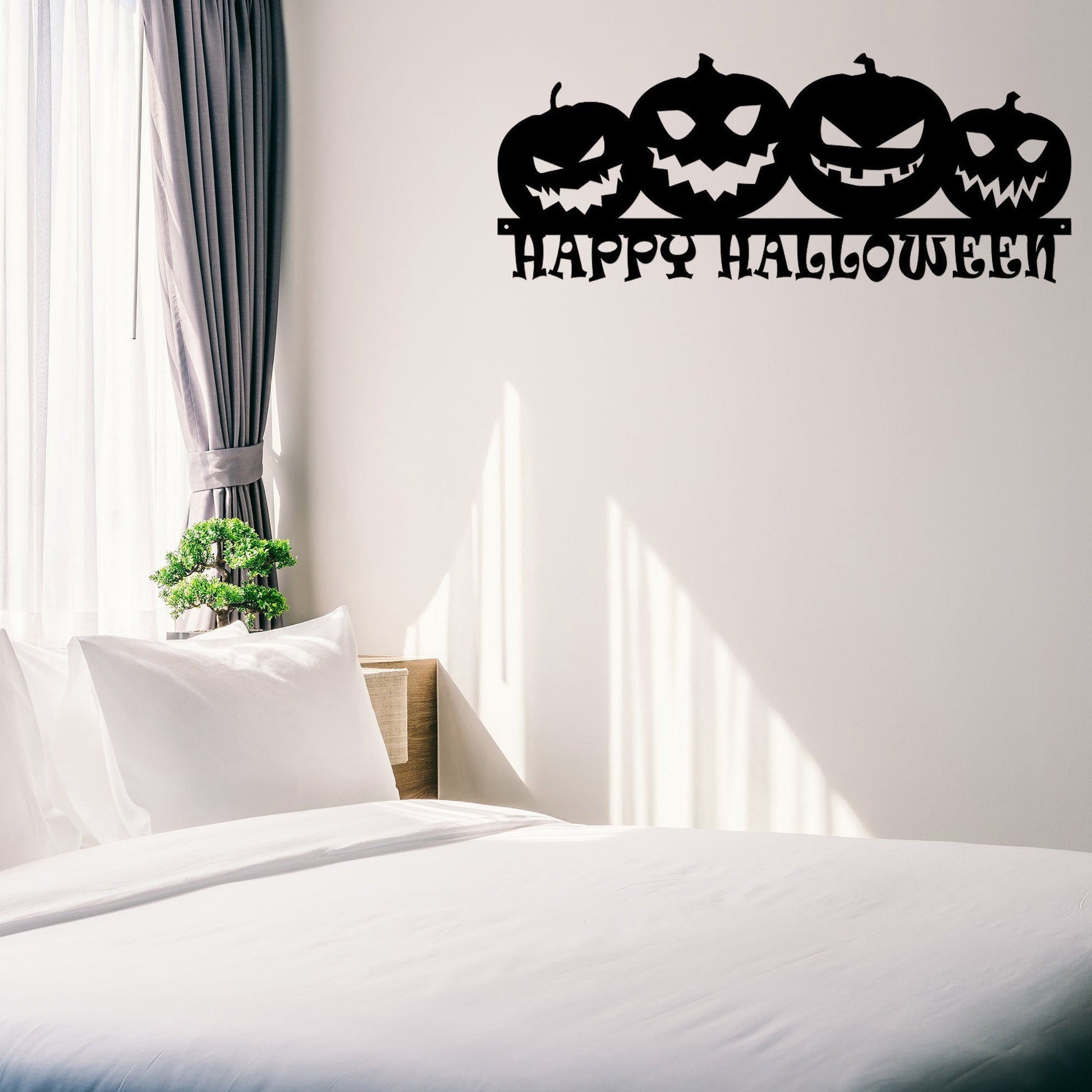 Metal Halloween Sign,Halloween Party Decorations Welcome Sign,Metal Wall Art,Outdoor & Indoor,Home Decor Or Gift,Personalized Custom gift