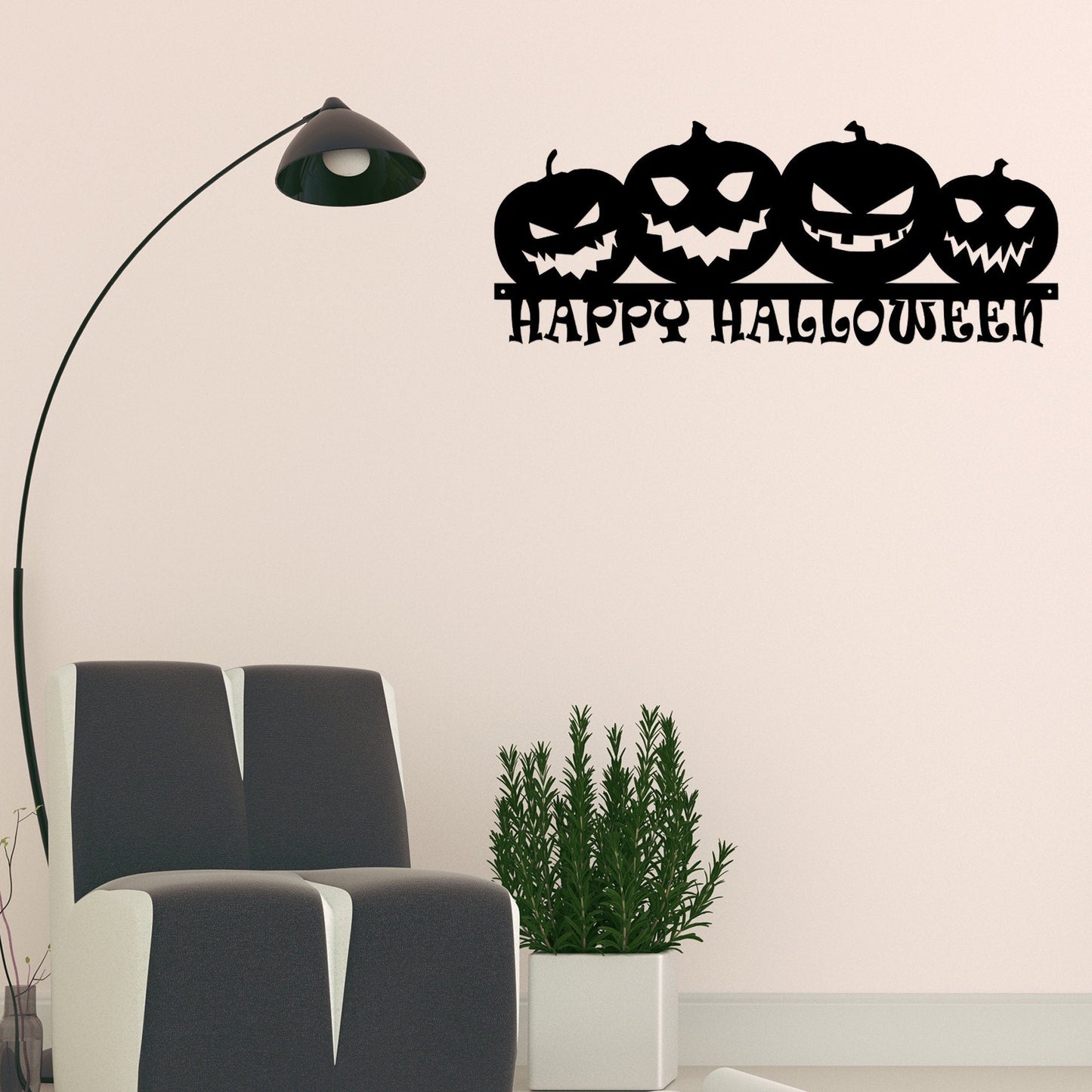 Metal Halloween Sign,Halloween Party Decorations Welcome Sign,Metal Wall Art,Outdoor & Indoor,Home Decor Or Gift,Personalized Custom gift