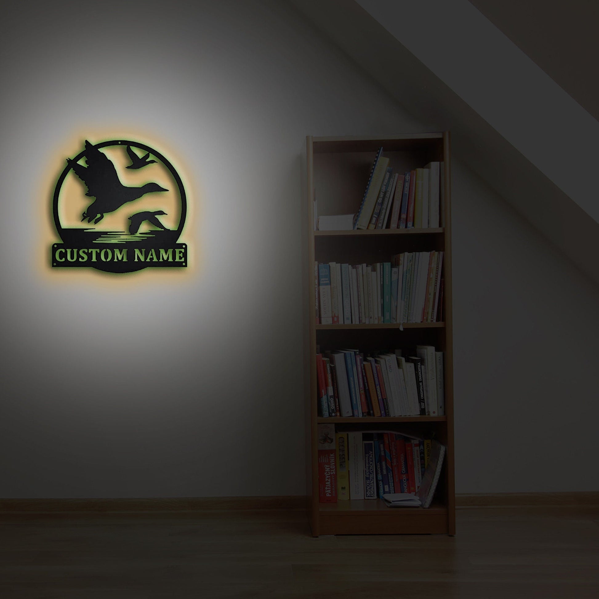 Custom Metal Duck Sign, Farm Duck Metal Sign, Custom Indoor Outdoor Duck Farm Sign, Custom Fly Duck Sign, Home Decor