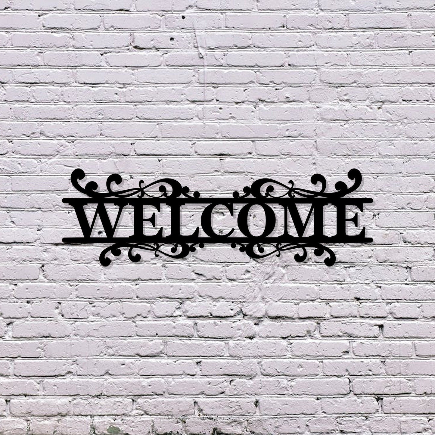 Custom outdoor welcome sign / wedding welcome sign / housewarming gift / realtor closing gift / welcome word wall art / LED metal wall art