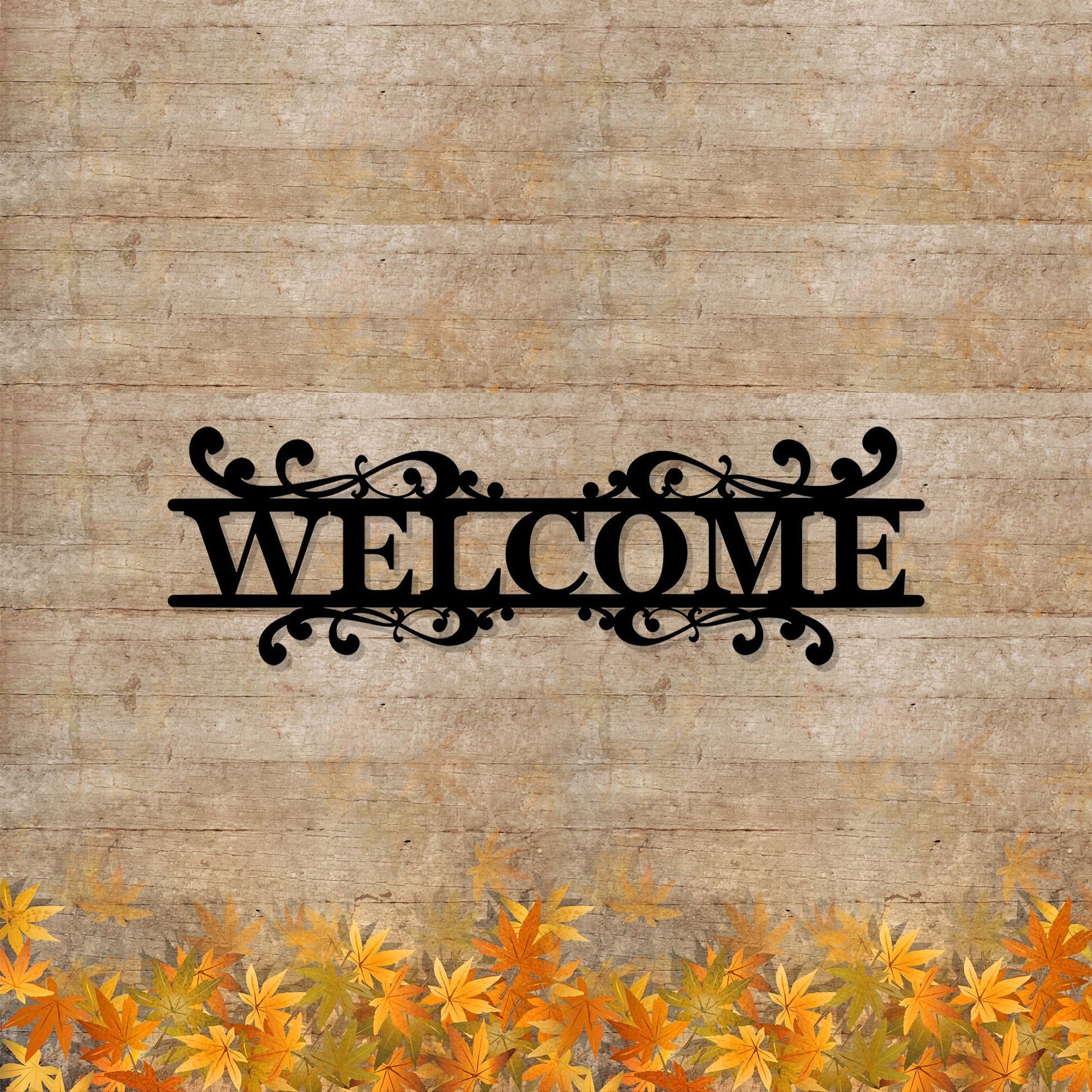 Custom outdoor welcome sign / wedding welcome sign / housewarming gift / realtor closing gift / welcome word wall art / LED metal wall art