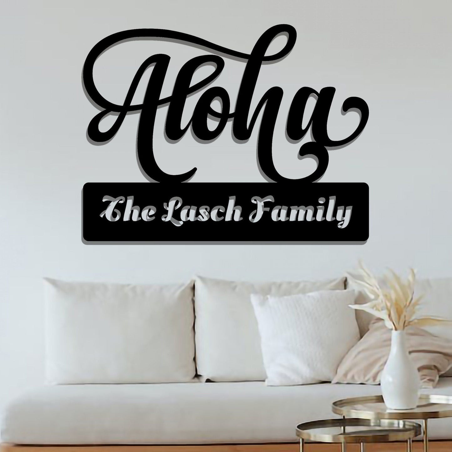 Personalized Family Name Sign | Anniversary Gift | Metal Last Name Sign | Family Established Sign | Wall Decor | Wedding Gift| LED Sign