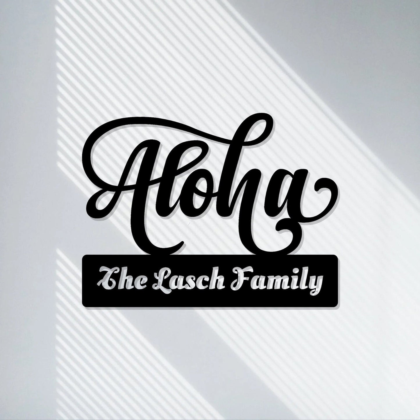 Personalized Family Name Sign | Anniversary Gift | Metal Last Name Sign | Family Established Sign | Wall Decor | Wedding Gift| LED Sign