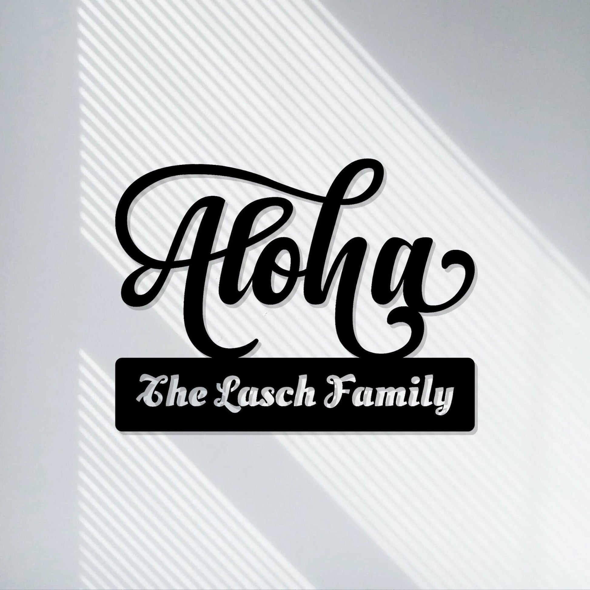 Personalized Family Name Sign | Anniversary Gift | Metal Last Name Sign | Family Established Sign | Wall Decor | Wedding Gift| LED Sign