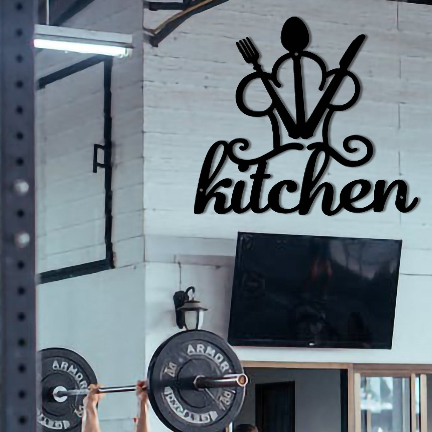 Custom Metal Sign for Kitchen, Nana's Kitchen Metal Sign, Personalized Kitchen Signs, Nana Mothers Day Gift, Kitchen Wall Decor,LED Sign