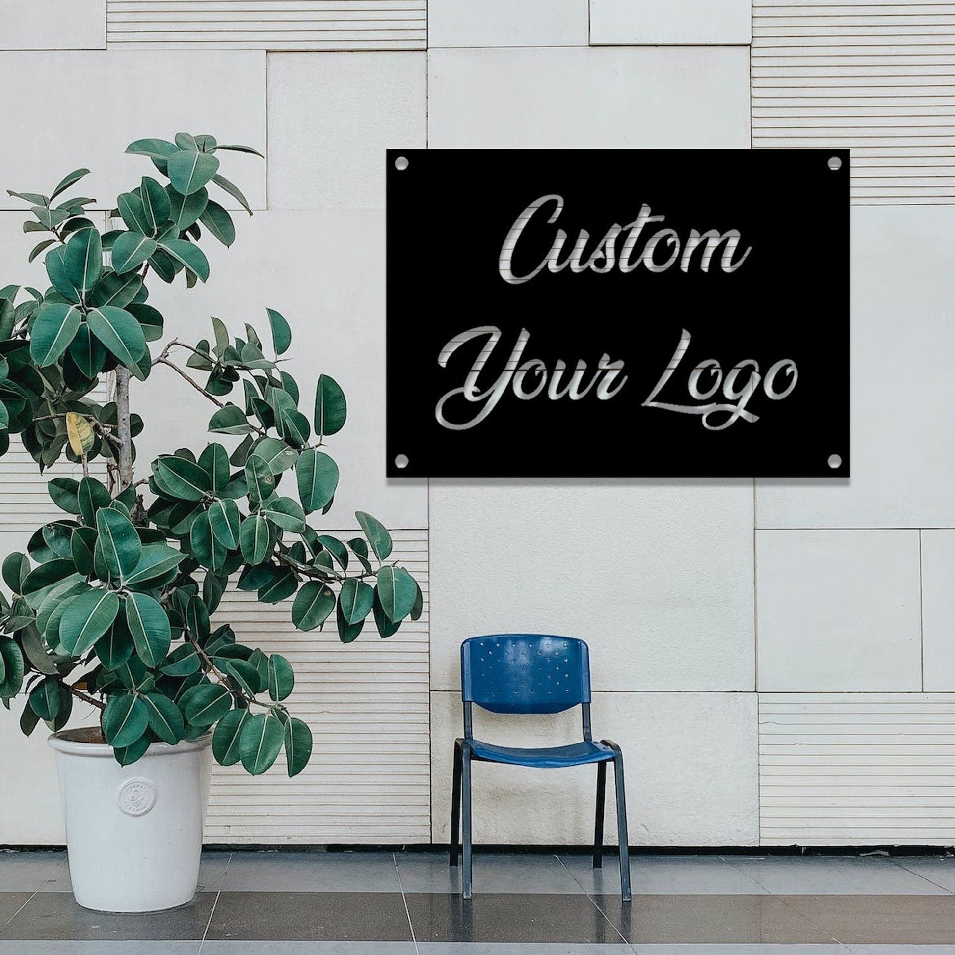 Custom Metal Business Sign,Custom Metal Sign,Personalized Sign,Farmhouse Decor,Custom Design Sign,Metal Wall Art,LED Wall Light,Your text