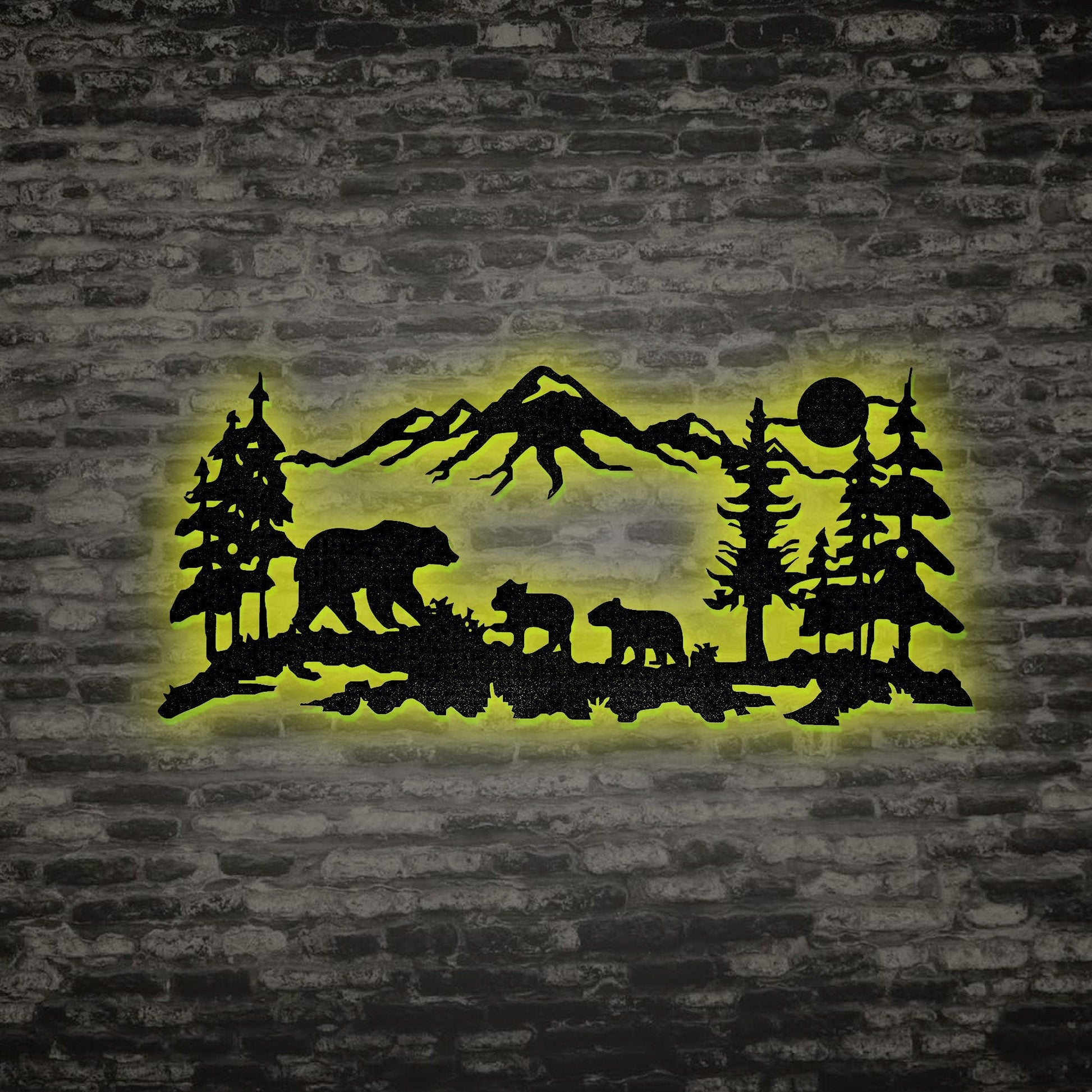 Metal Deer Wall Art Forest Deer Wall Decor Metal Mountain Deer Lodge Decor Deer Woodland Decor Metal Deer Decor Rustic Animal Hunting Decor