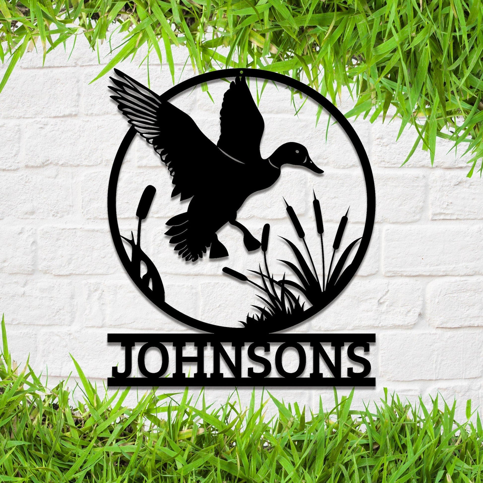 Personalized Duck Hunting Sign, CustomDuck Hunting Gift, Metal Duck Hunting Sign, Duck Hunter Gifts, Fathers Day Gift Dad Boyfriend,LED Sign