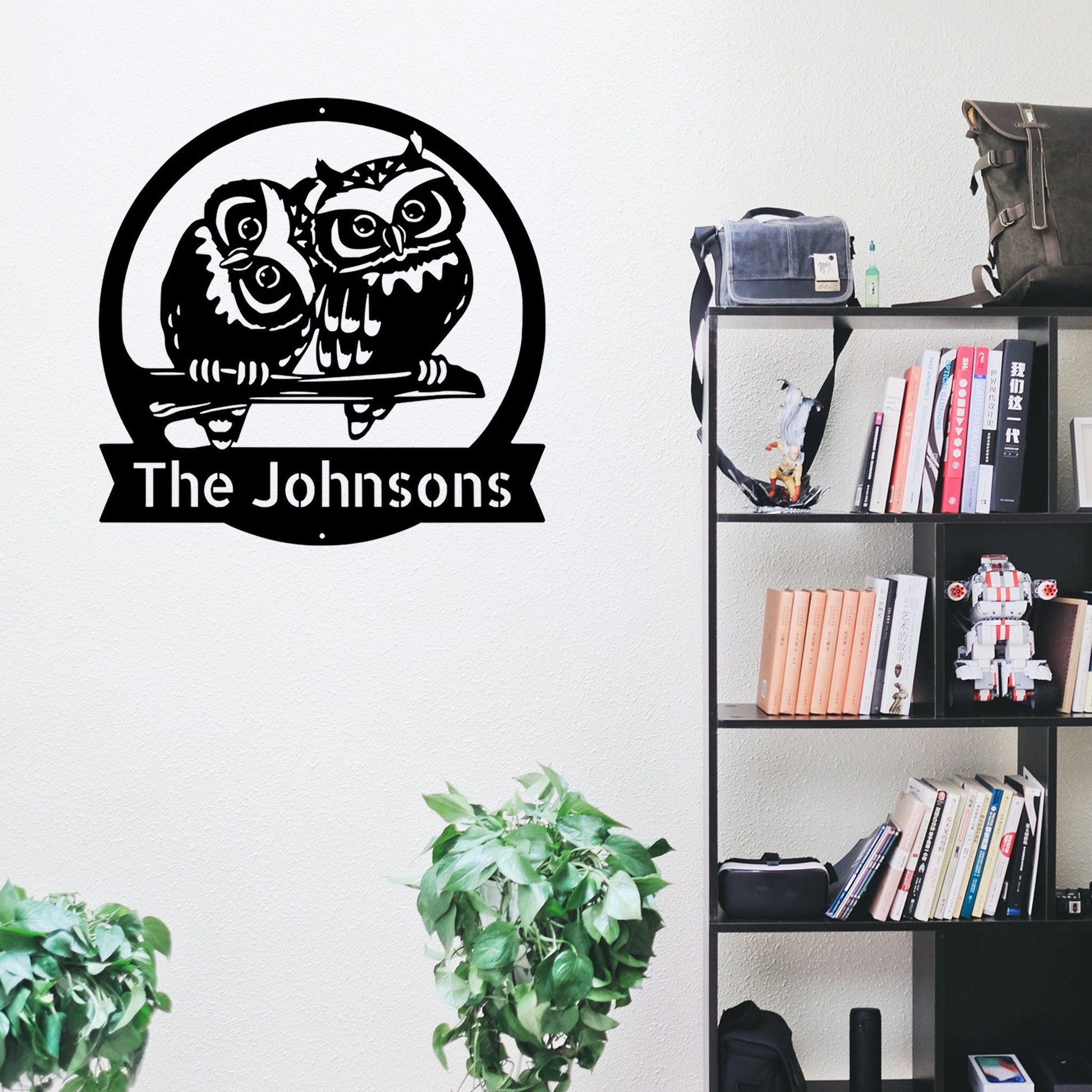 Custom Owl Name Metal, Art Signs, Bedroom Wall Hangings, Living Room Hangings, Metal Decorations, Custom Crafts, Handmade Signs, Great Gifts