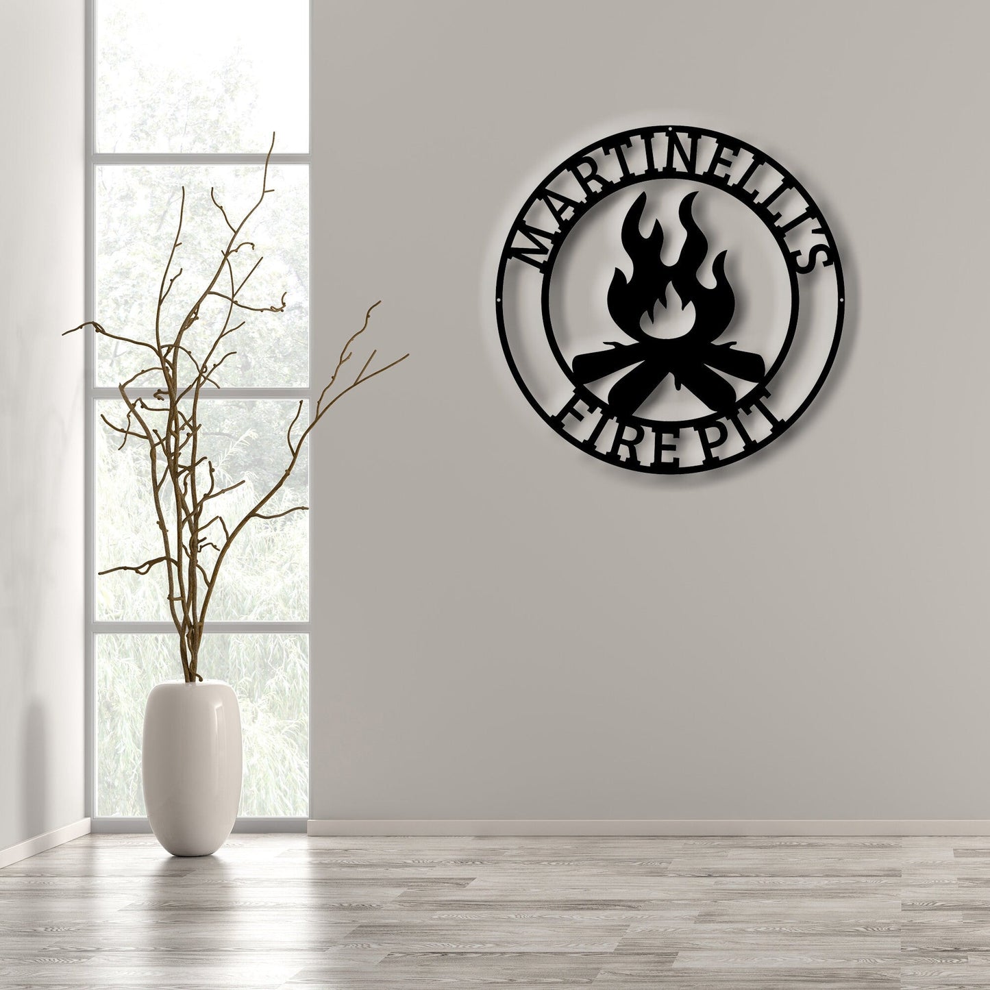 Custom Metal Outdoor Signs|Personalized Campfire Signs|Campers Decoration|Outdoor Decorative Cabin Signs|Campground Signs|LED Lighted Signs