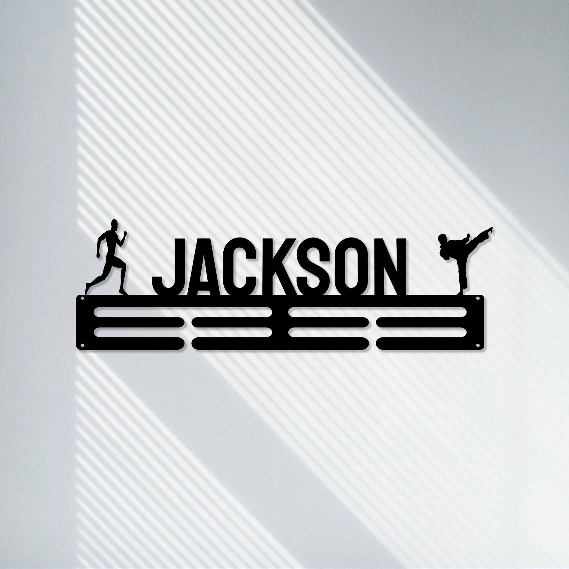 Medal hangers/for displaying award ribbons/personalized athletic sports themed ribbon medal holder/wall of honor/ medal holder/ LED Sign